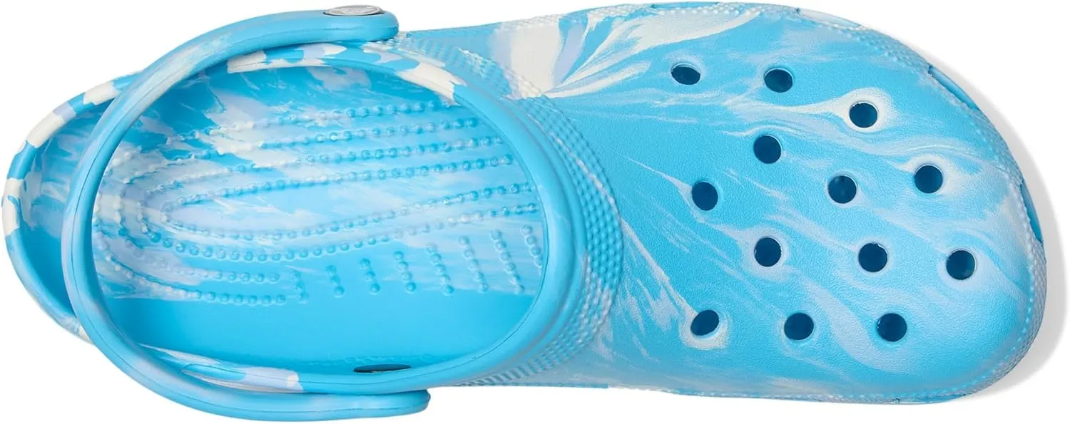 Crocs Unisex-Adult Classic Marbled Tie-dye Clog