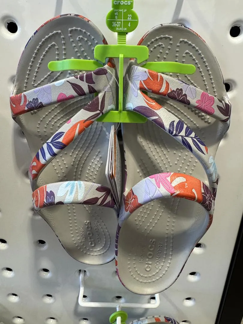 Crocs Women Kadee II Tropical Sandal In Pearl (Pre-Order)