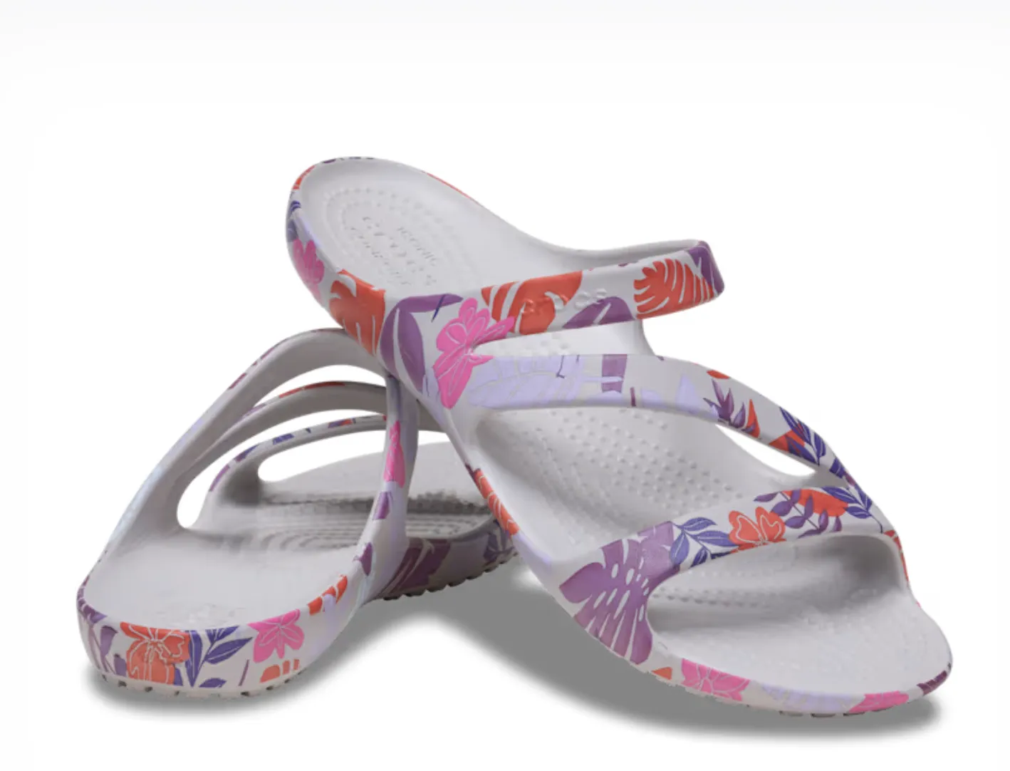 Crocs Women Kadee II Tropical Sandal In Pearl (Pre-Order)