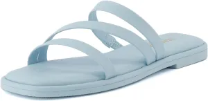 CUSHIONAIRE Women's Treat slide sandal  Memory Foam, Wide Widths Available