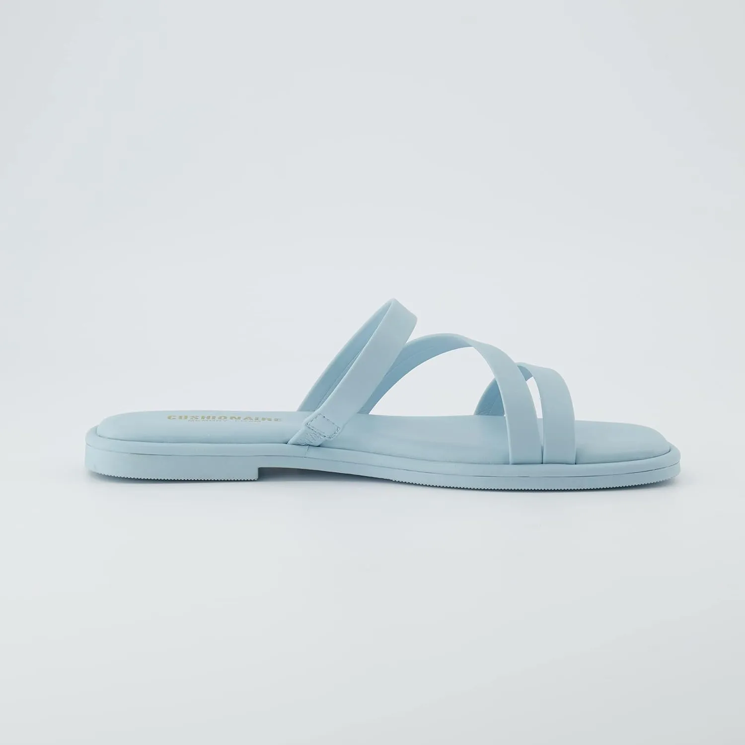 CUSHIONAIRE Women's Treat slide sandal  Memory Foam, Wide Widths Available