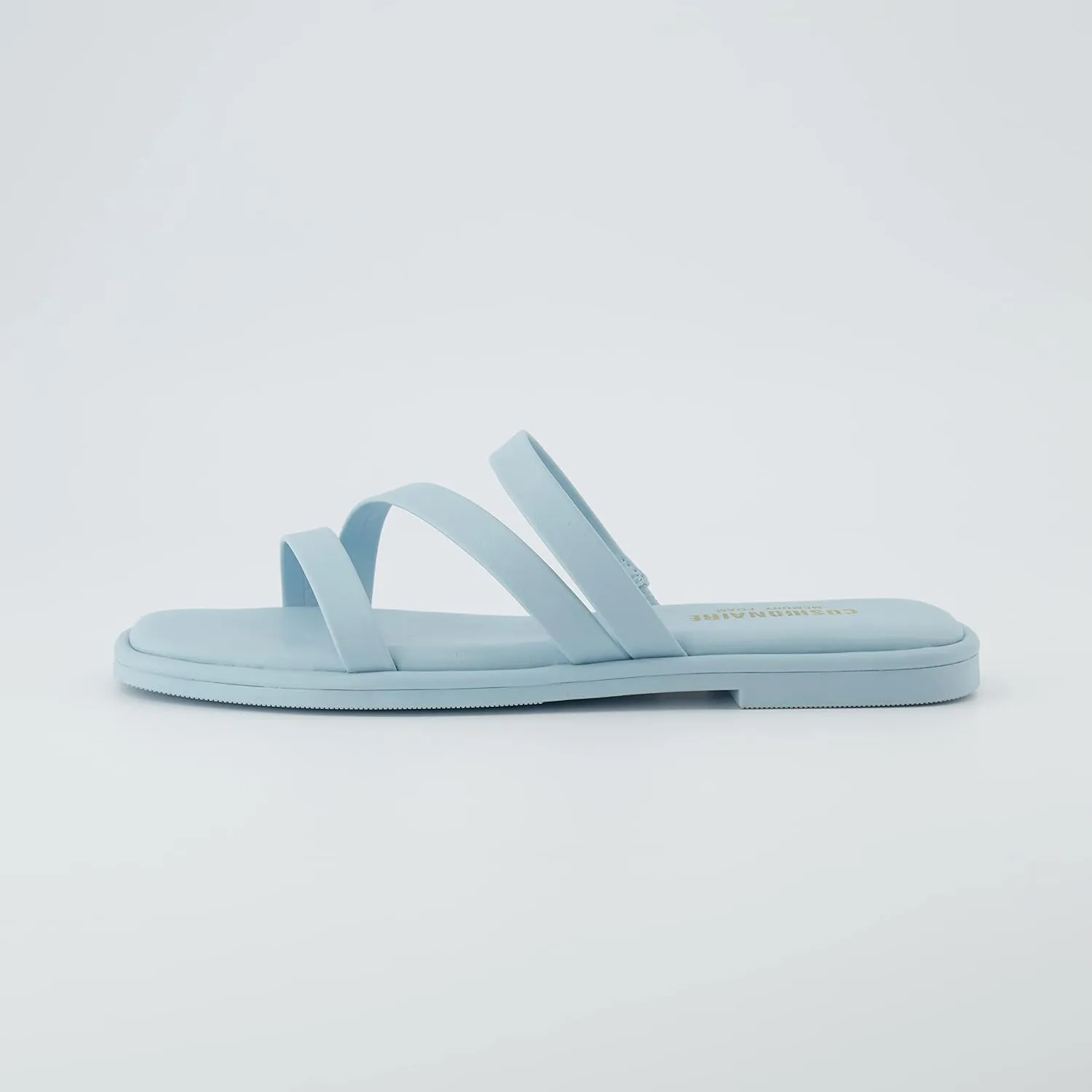 CUSHIONAIRE Women's Treat slide sandal  Memory Foam, Wide Widths Available