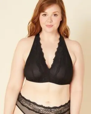 Darla Racerback Bralette | Black