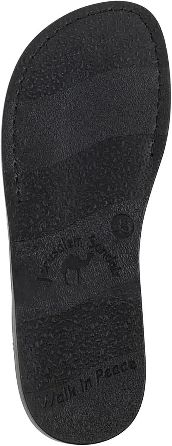 David - Leather Open Toe Sandal - Mens Sandals