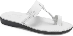 David - Leather Open Toe Sandal - Mens Sandals
