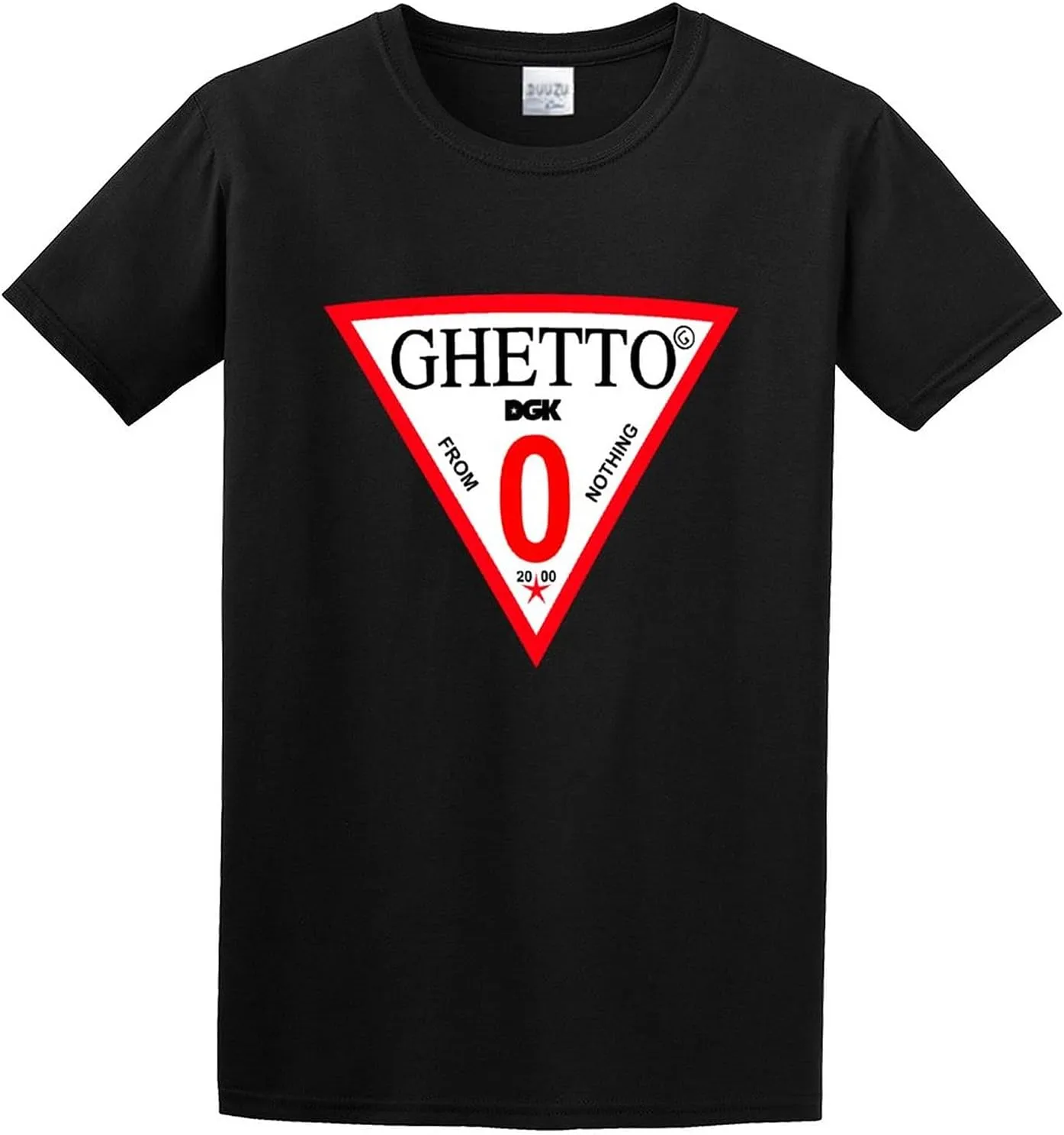 DGK Ghetto Black Unisex T-Shirt Men's Tee Top