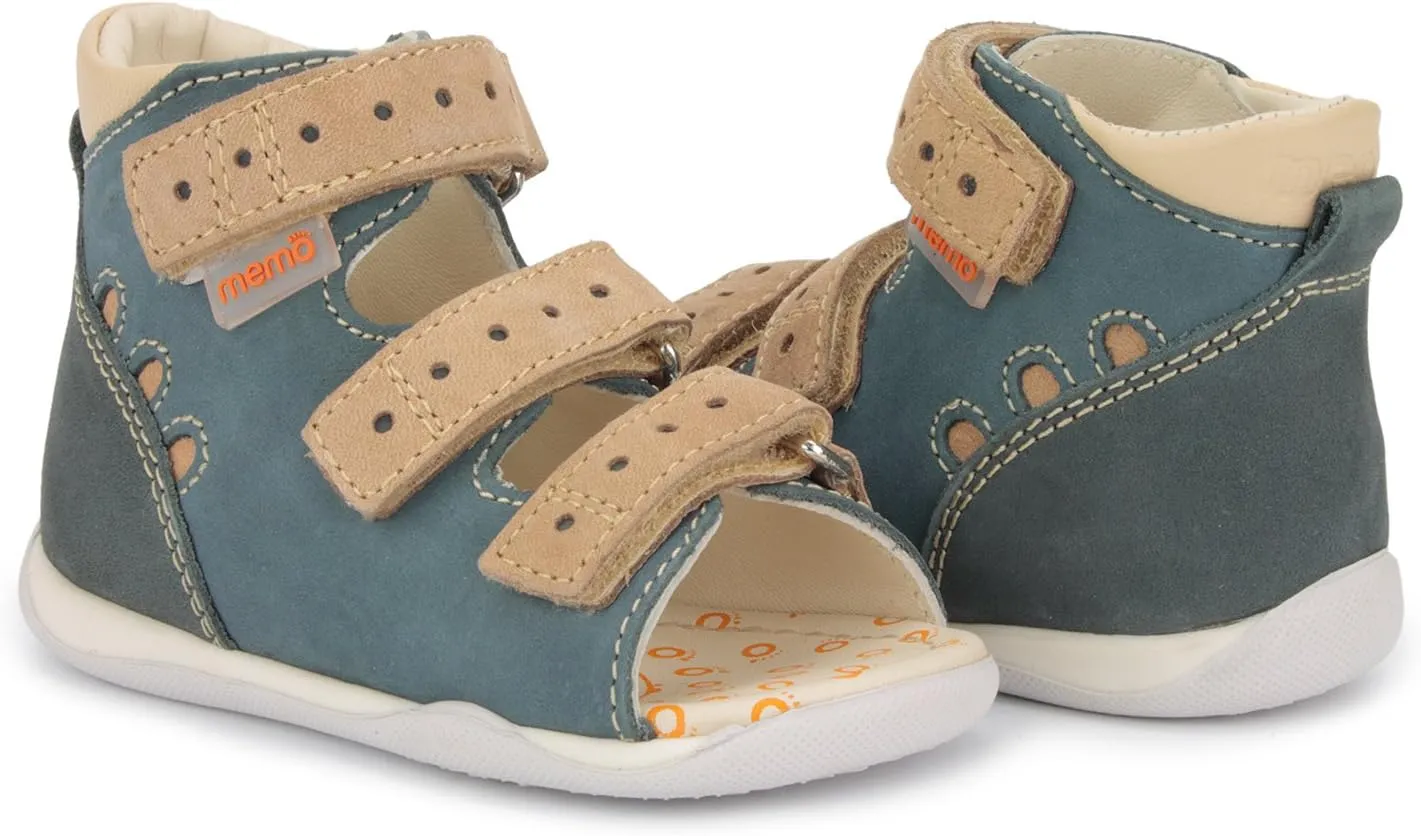 Dino Boys' First Walker Toddler Orthopedic Anti-Slip Sandal