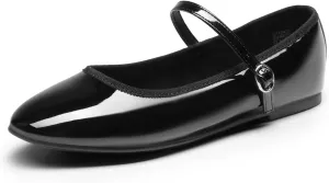 DREAM PAIRS Women's Ballet Flats Mary Jane Shoes, Round Toe Comfortable Dressy Casual Slip-on Work Daily Soft Flat Shoes