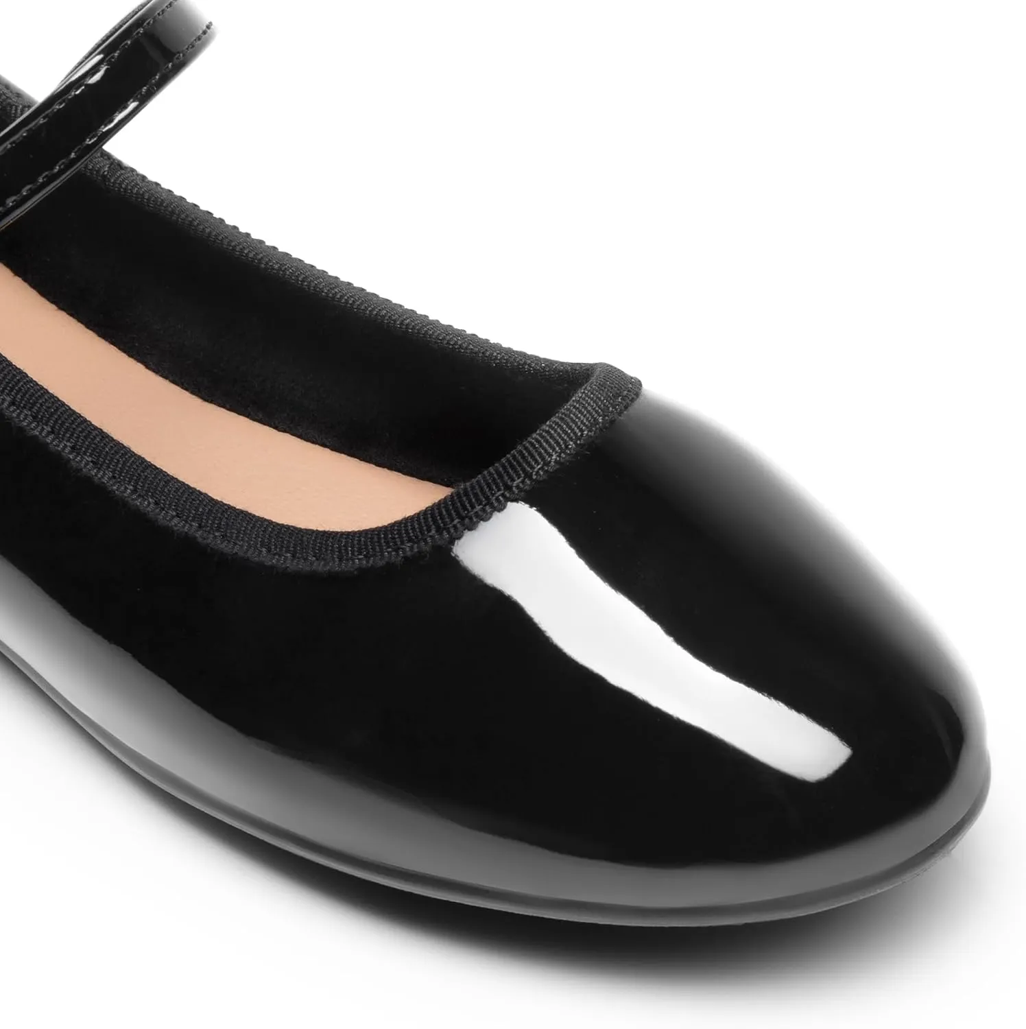 DREAM PAIRS Women's Ballet Flats Mary Jane Shoes, Round Toe Comfortable Dressy Casual Slip-on Work Daily Soft Flat Shoes