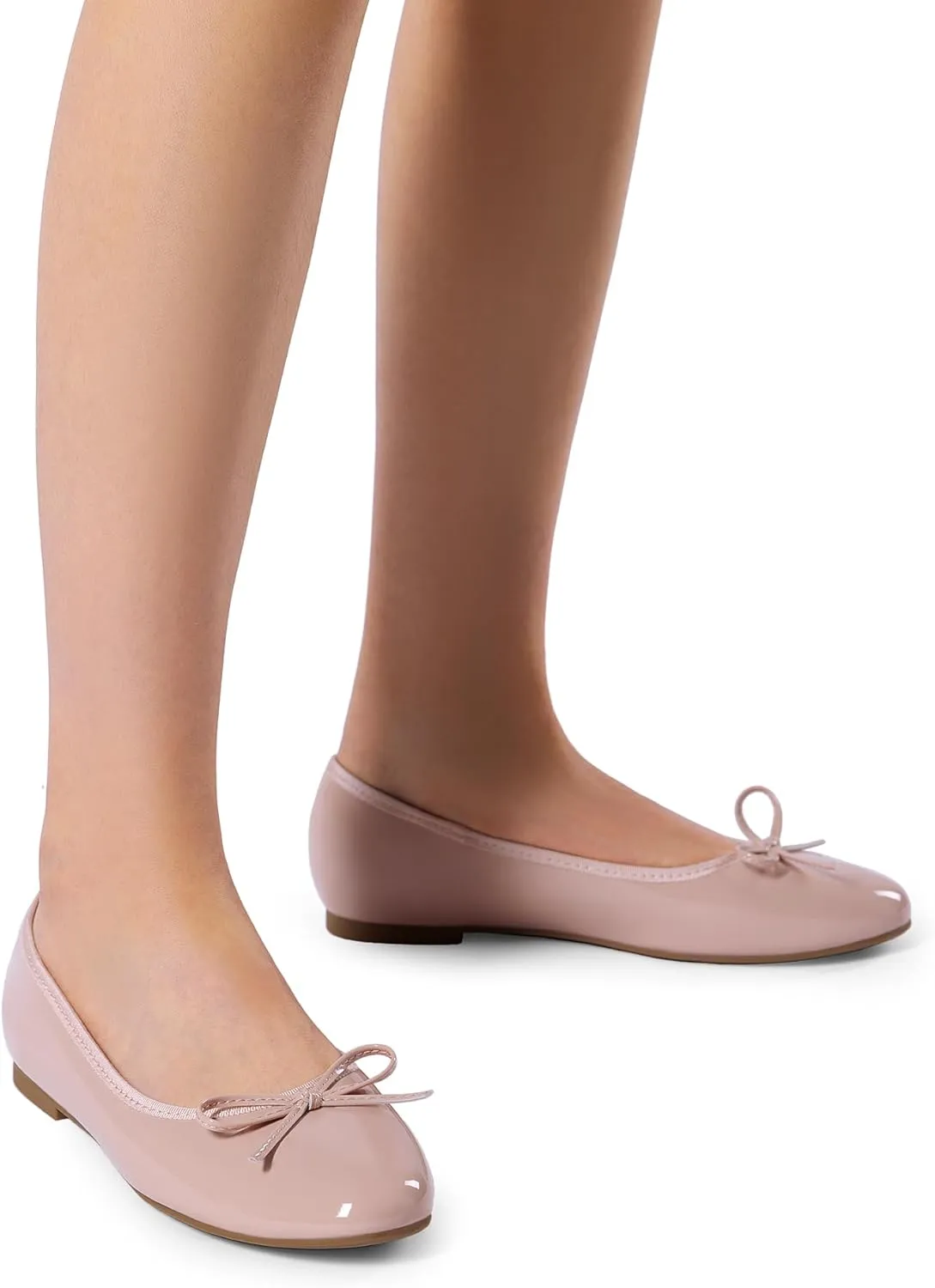 DREAM PAIRS Women's Flats, Round Toe Ballet Flats, Comfortable Slip-on Dressy Business Casual Work Office Ballerina Flat Dress Shoes