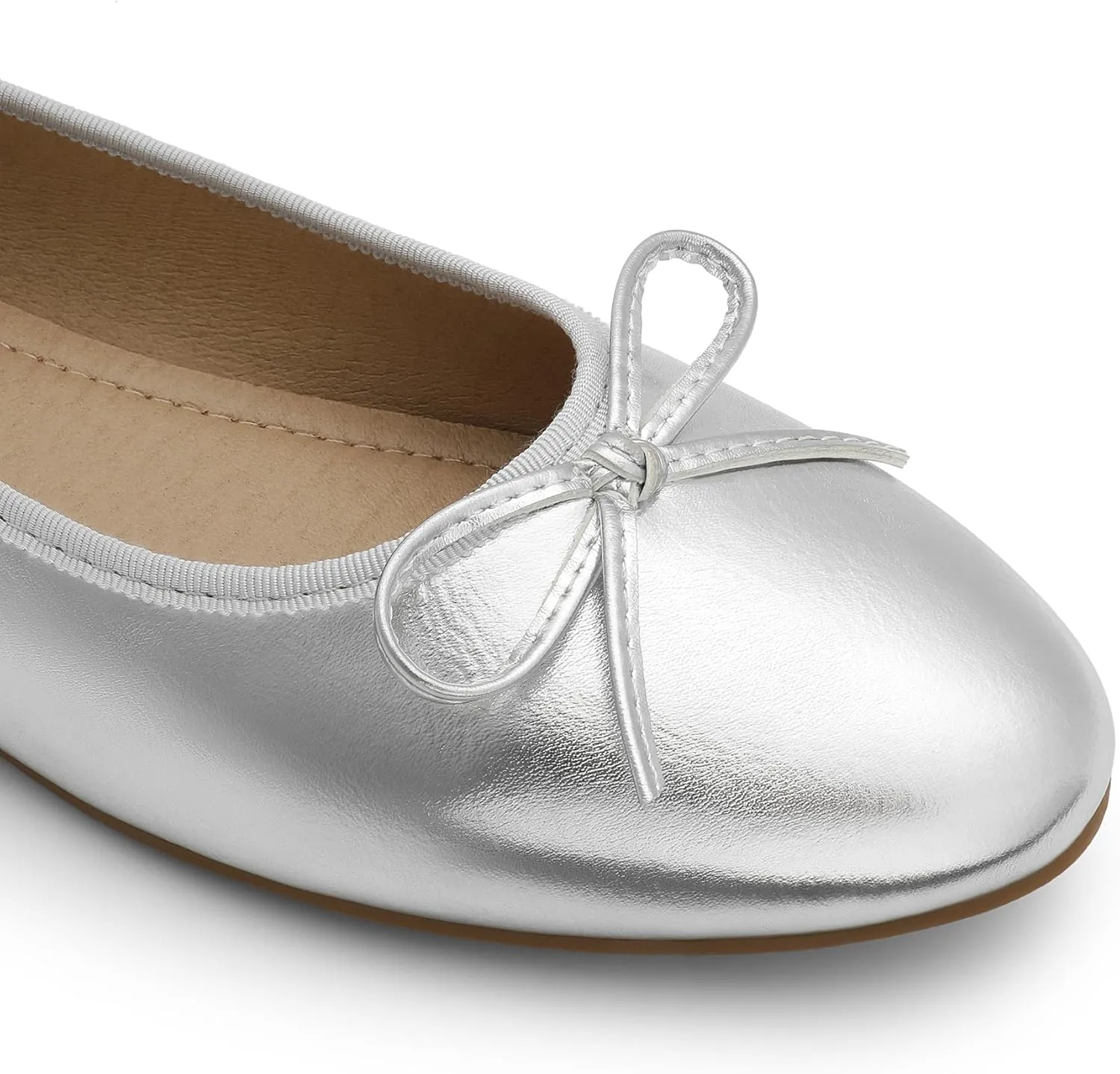 DREAM PAIRS Women's Flats, Round Toe Ballet Flats, Comfortable Slip-on Dressy Business Casual Work Office Ballerina Flat Dress Shoes