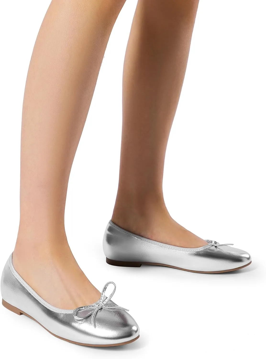 DREAM PAIRS Women's Flats, Round Toe Ballet Flats, Comfortable Slip-on Dressy Business Casual Work Office Ballerina Flat Dress Shoes