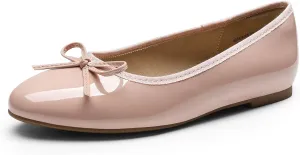 DREAM PAIRS Women's Flats, Round Toe Ballet Flats, Comfortable Slip-on Dressy Business Casual Work Office Ballerina Flat Dress Shoes