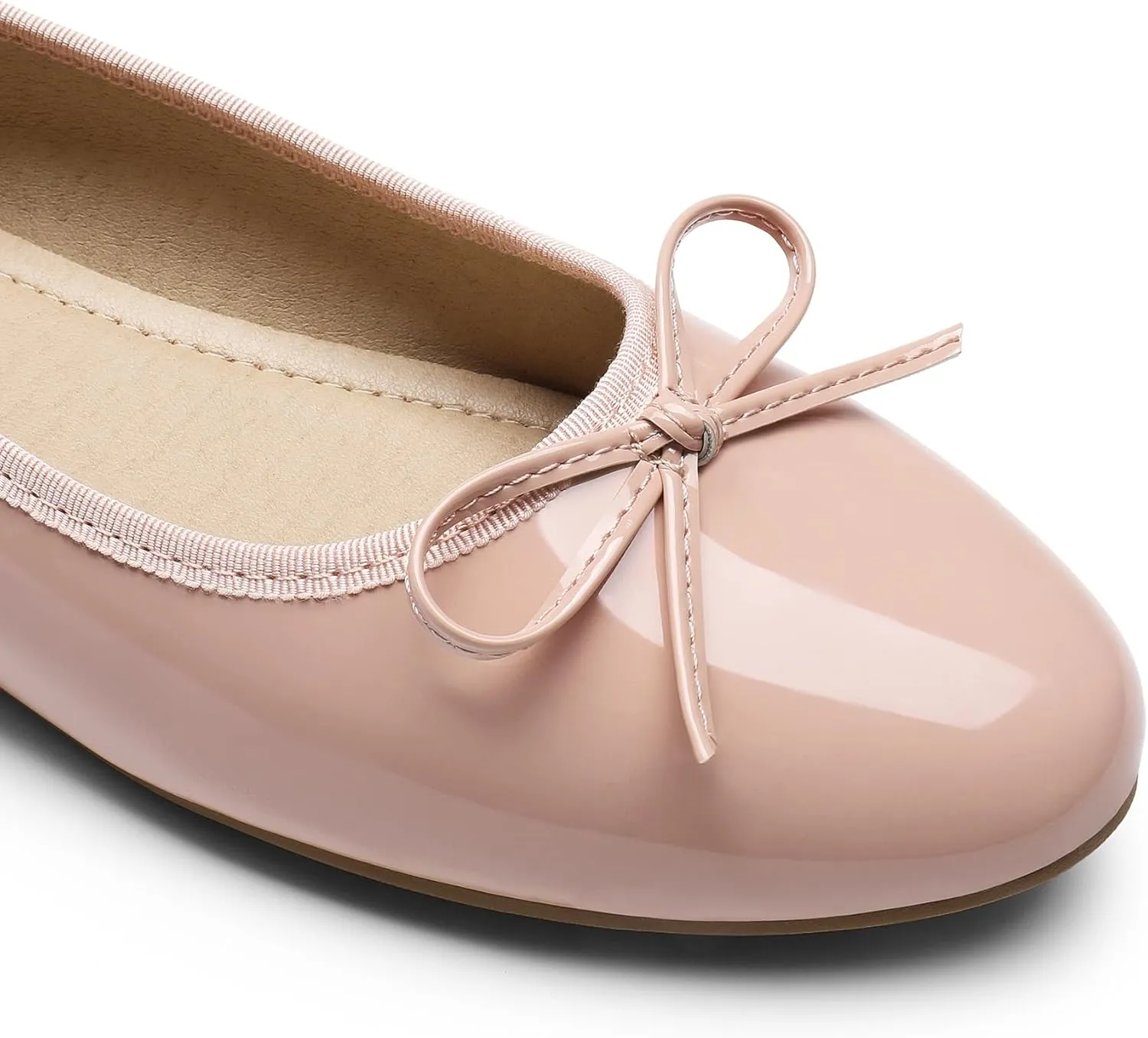 DREAM PAIRS Women's Flats, Round Toe Ballet Flats, Comfortable Slip-on Dressy Business Casual Work Office Ballerina Flat Dress Shoes