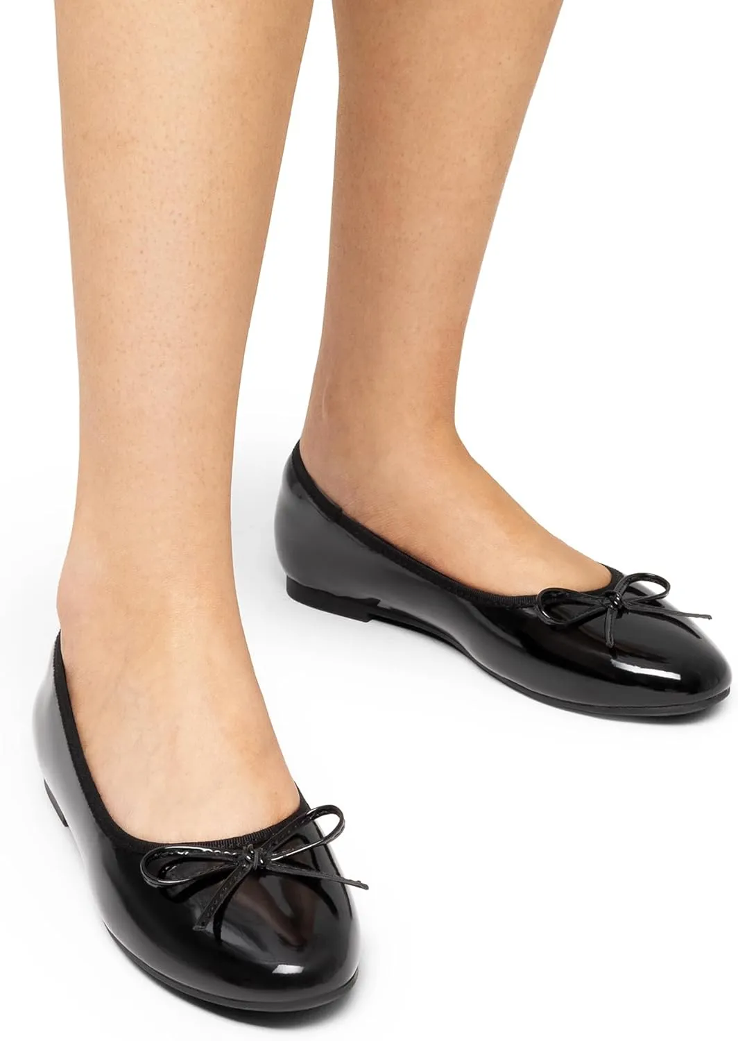 DREAM PAIRS Women's Flats, Round Toe Ballet Flats, Comfortable Slip-on Dressy Business Casual Work Office Ballerina Flat Dress Shoes