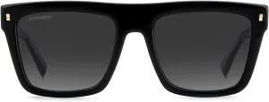 DSQUARED2 Unisex Sunglasses, black, 54