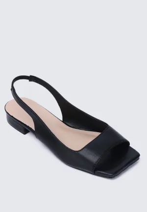 Eliz Comfy Sandals Black