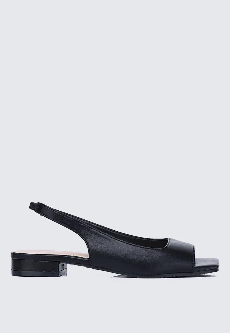 Eliz Comfy Sandals Black