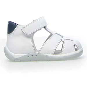 FALCOTTO RIUZ BOYS FISHERMAN FIRST WALKER SANDAL WHITE