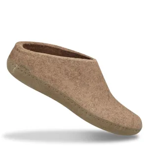 Felted Wool Mule - Sand