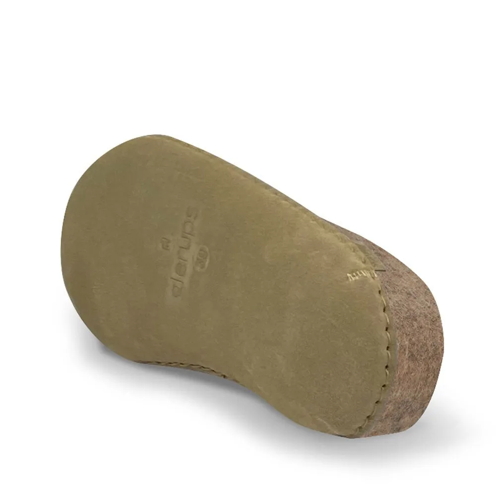 Felted Wool Mule - Sand