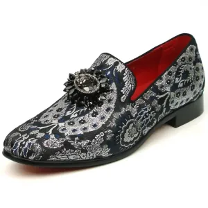 Fiesso FI-7385-3 Multi Color Slip on Loafers