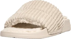 FitFlop Women's Iqushion Fleece-Lined Corduroy Slides Sandal