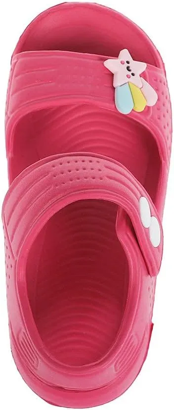 Foamwalk Girl's EVA Slides Fisherman, Buckle Clogs Kids Cloud Slides - Slip On Sandals for Girls Toddler/Little Kid/Big Kid