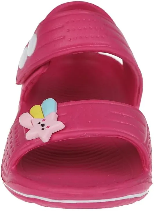 Foamwalk Girl's EVA Slides Fisherman, Buckle Clogs Kids Cloud Slides - Slip On Sandals for Girls Toddler/Little Kid/Big Kid