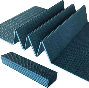 Foldable Yoga Exercise Mat – Lightweight, Anti-Slip, and Easy to Store for Yoga, Pilates, Home Workouts, and Floor Exercises