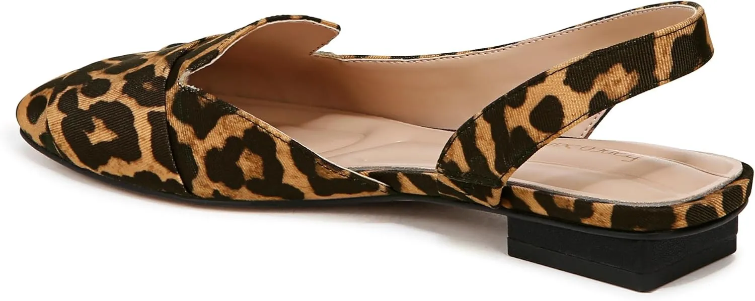 Franco Sarto Womens Teagan Slingback Flats