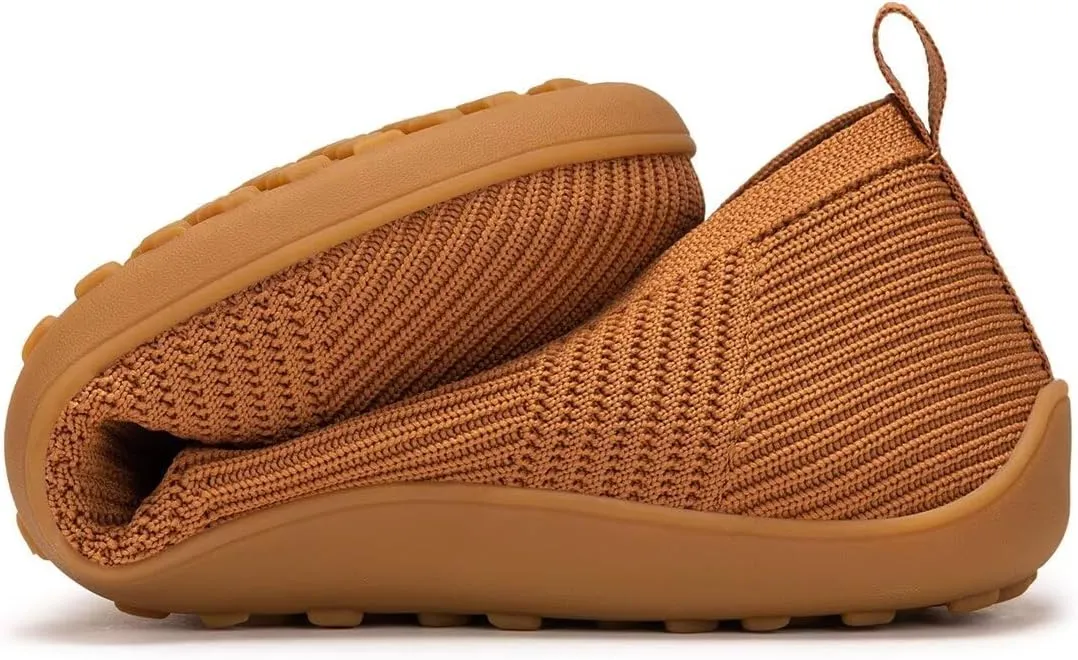 Frank Mully Womens Flat Shoes Wide Toe Box Knitted Flats Comfort Wide Width Walking Flats