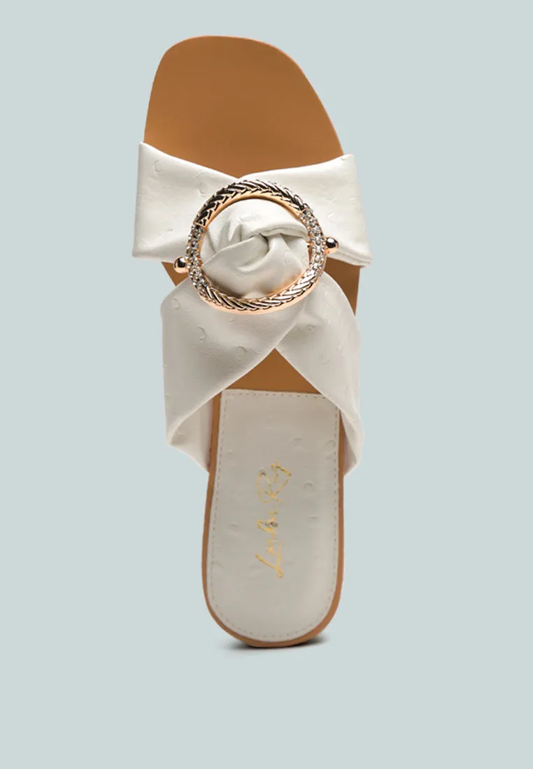 Genoise Knot And Jewel Flat Slides
