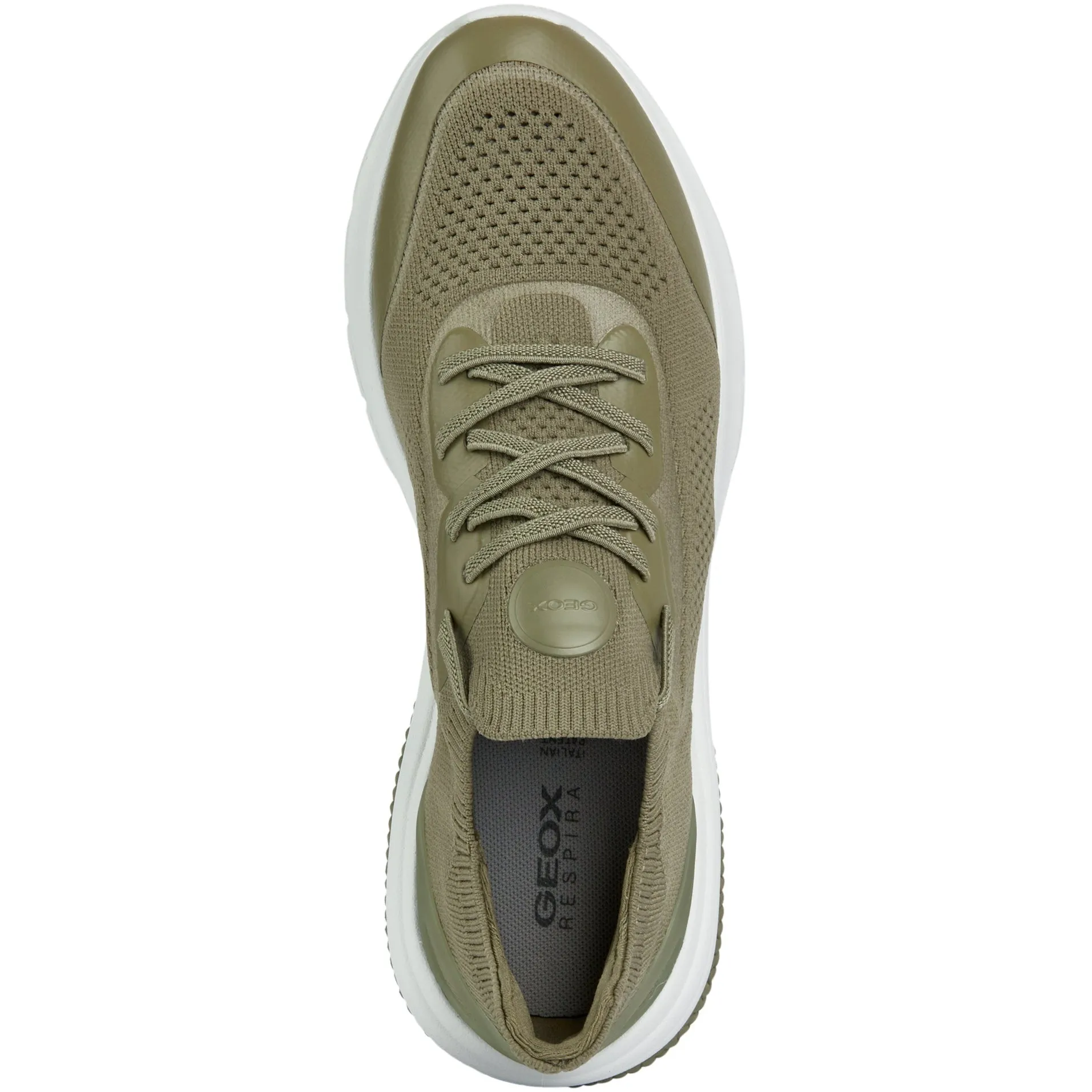 GEOX Spherica - Ladies Trainer in Pistachio Green