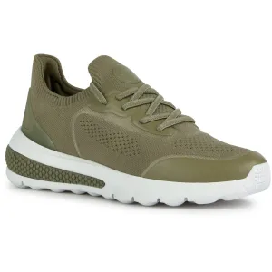 GEOX Spherica - Ladies Trainer in Pistachio Green