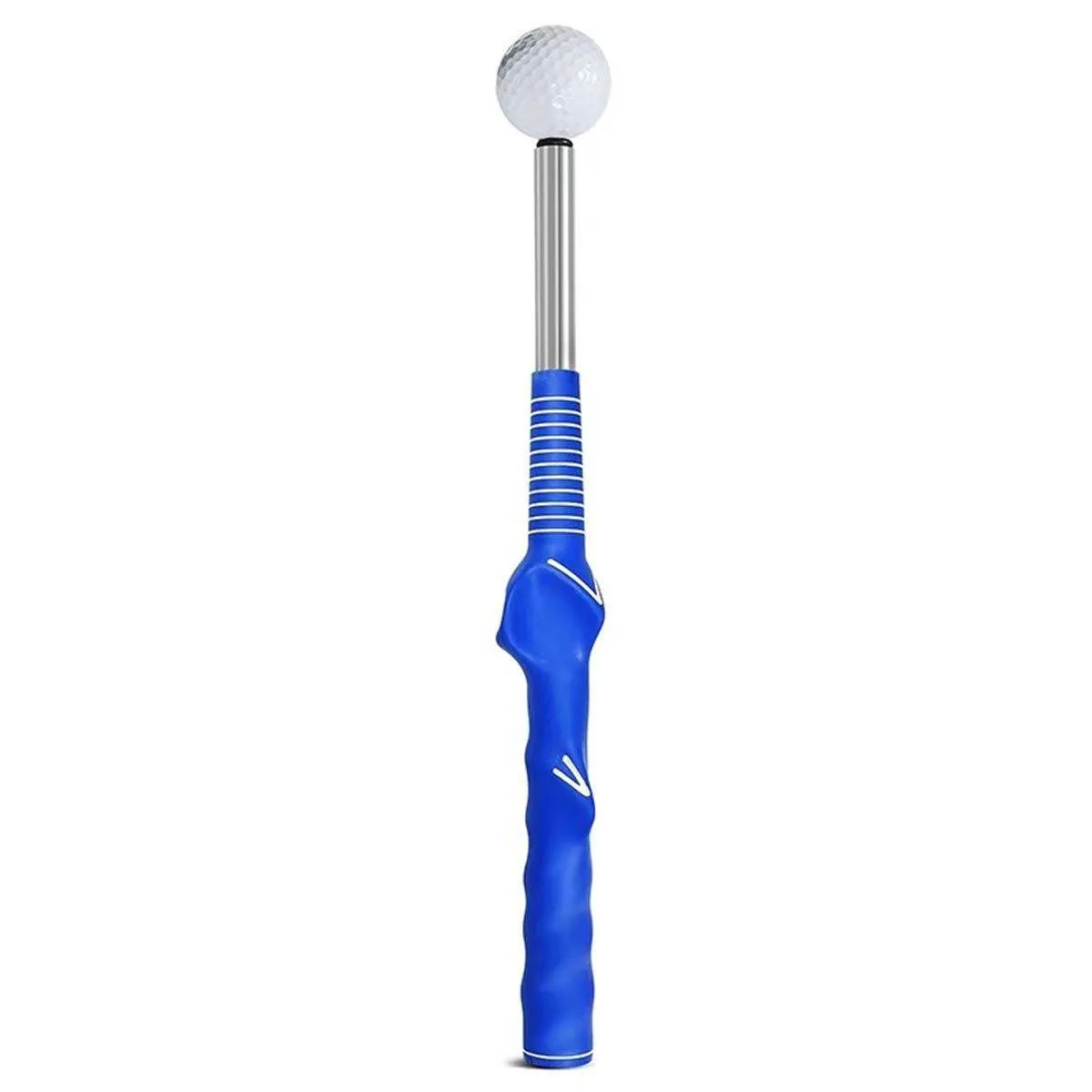 Golf Swing Training Aid Telescopic Impact Sound Stick Exercise Tool for Practice