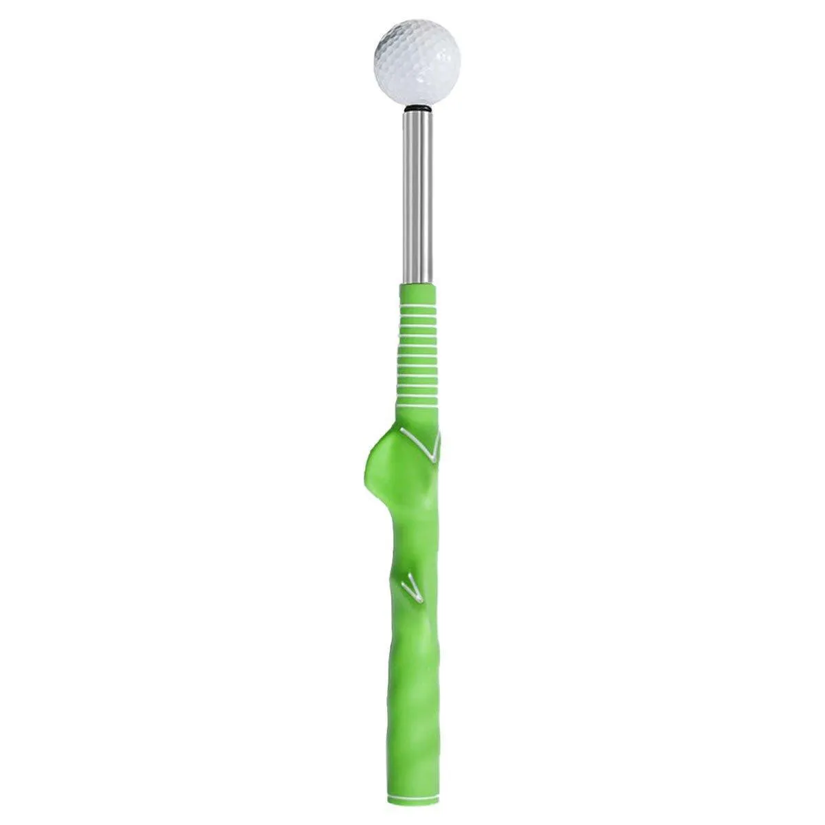 Golf Swing Training Aid Telescopic Impact Sound Stick Exercise Tool for Practice