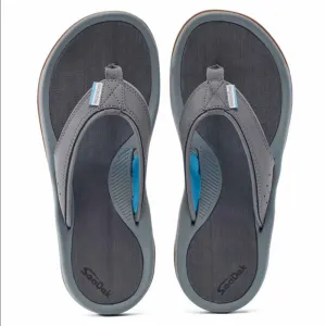 Grundens Deck-Boss Sandal Monument Grey