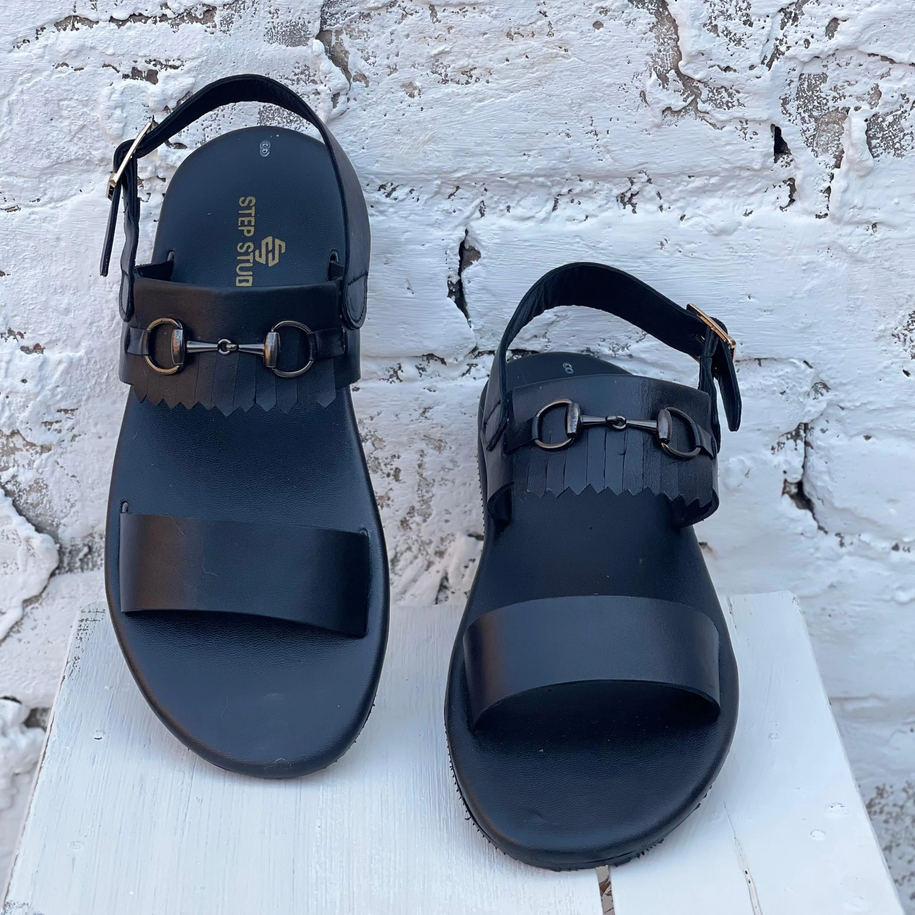 Hand made Sandal SS-2452 BLK