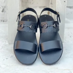 Hand made Sandal SS-2452 BLK