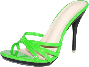 Hanfike High Heel Slide Sandals for Women Stiletto Dressy Sexy Mules