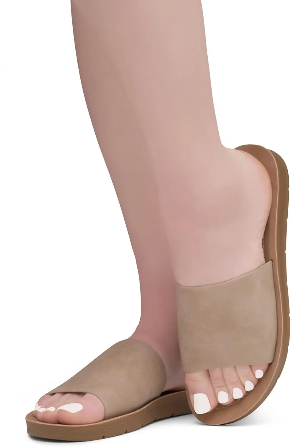 Herstyle Women’s Flat Sandals 2025 – Dressy Fashion Slides with Cushioned Footbed | Open Toe, Slip-On Lightweight Sandals for Summer, Beach & Daily Casual Wear