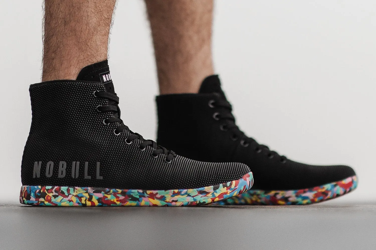 HIGH-TOP BLACK WILD TRAINER (MEN'S)