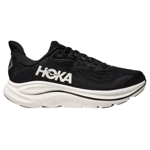 Hoka Women's Clifton 10 Black / White Wide