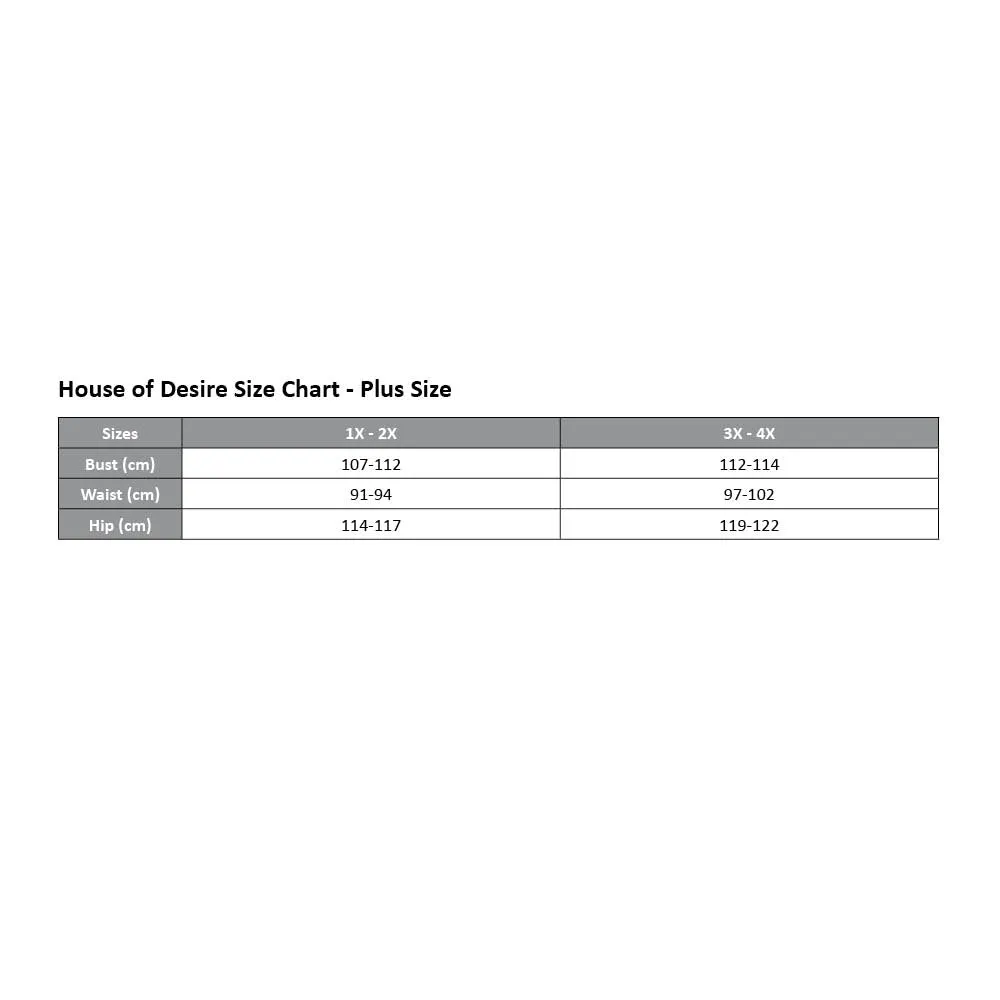 House of Desire Katrina Power Mesh Shaping Waist Trainer - Curvy