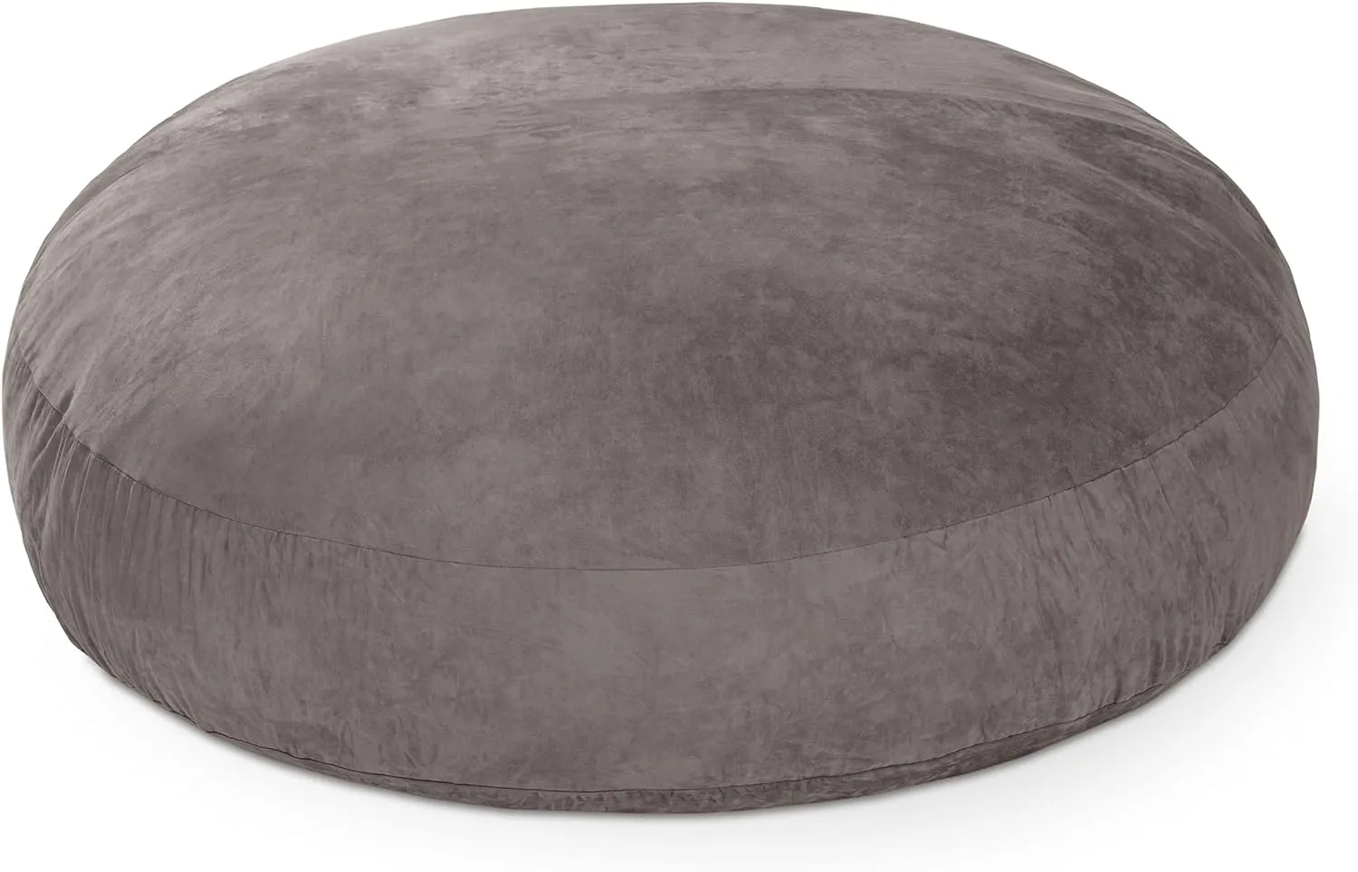 Jaxx 6 Foot Cocoon - 2-in-1 Convertible Bean Bag Bed & Large Bean Bag Chair for Adults, Charcoal