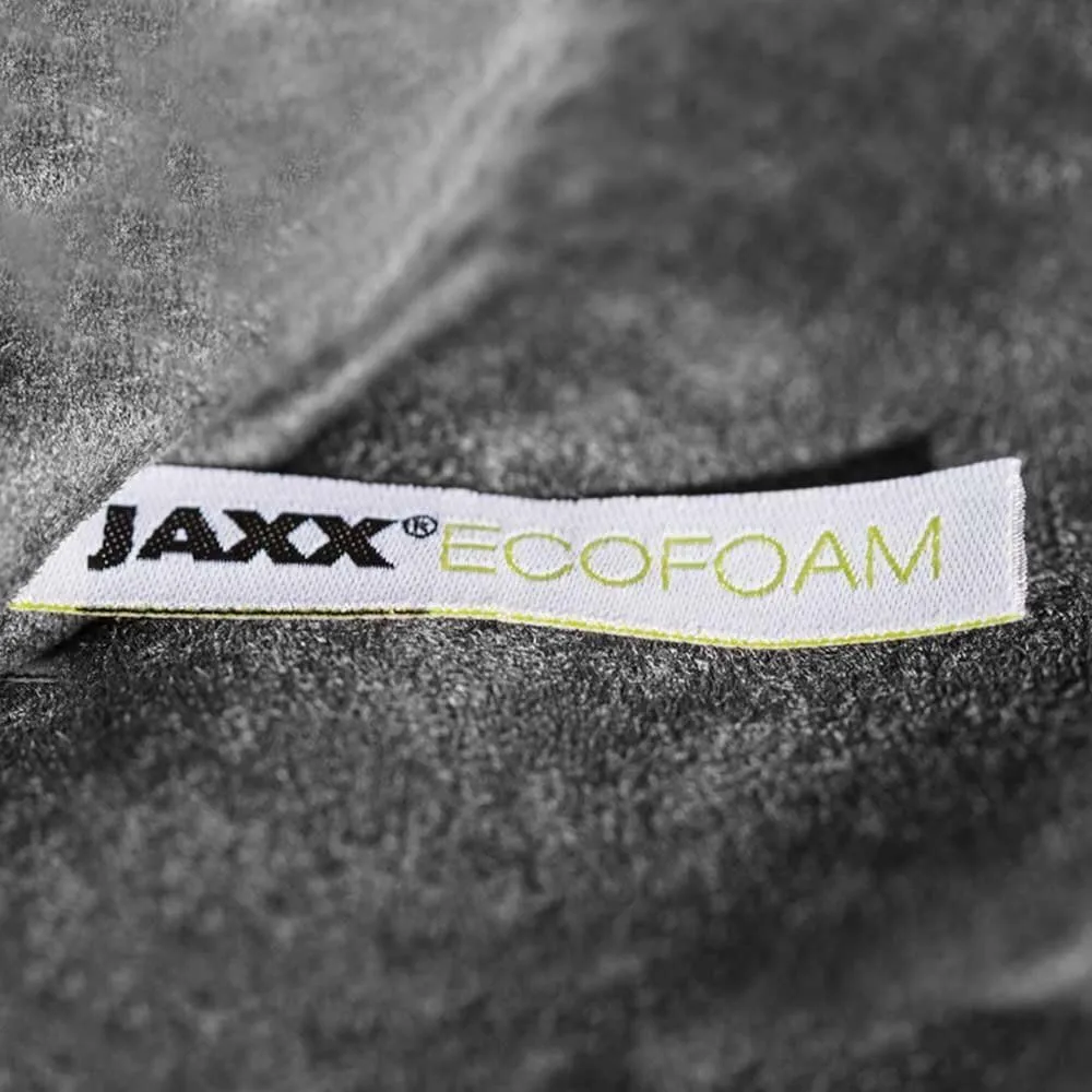 Jaxx 6 Foot Cocoon - 2-in-1 Convertible Bean Bag Bed & Large Bean Bag Chair for Adults, Charcoal
