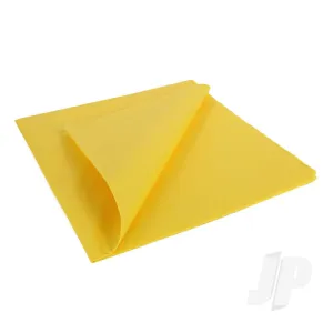 JP Trainer Yellow Lightweight Tissue Covering Paper, 50x76cm, (5 Sheets) 5525203