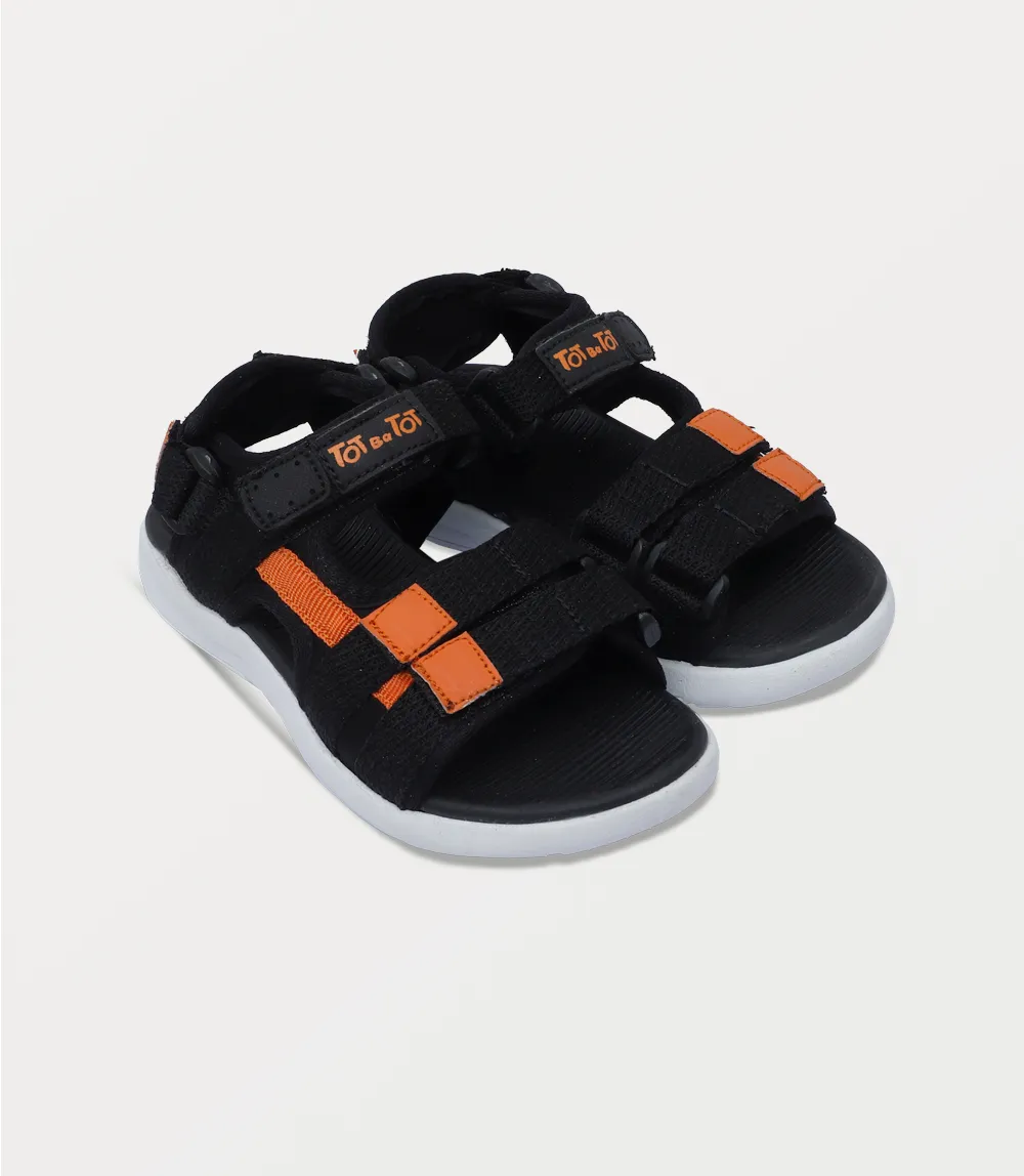 KB0261-BLACK-Boy Sandal