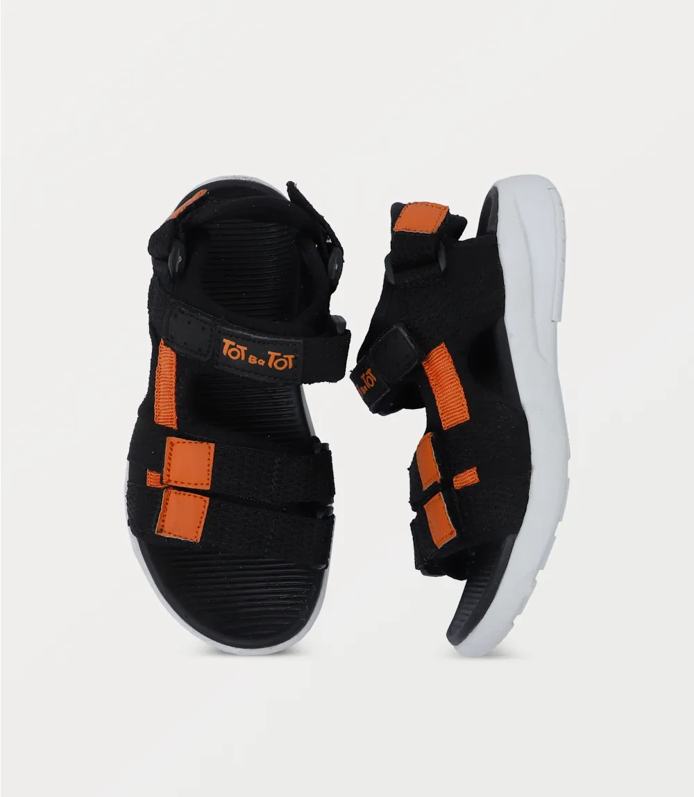 KB0261-BLACK-Boy Sandal